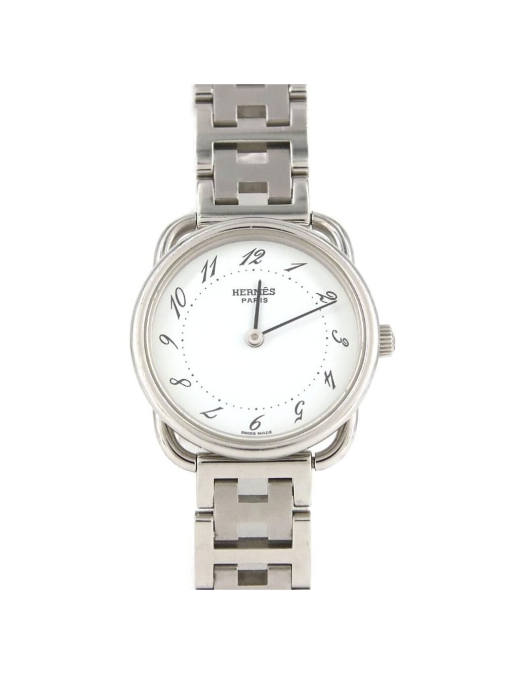 Hermes Arceau SS Quartz Watch
